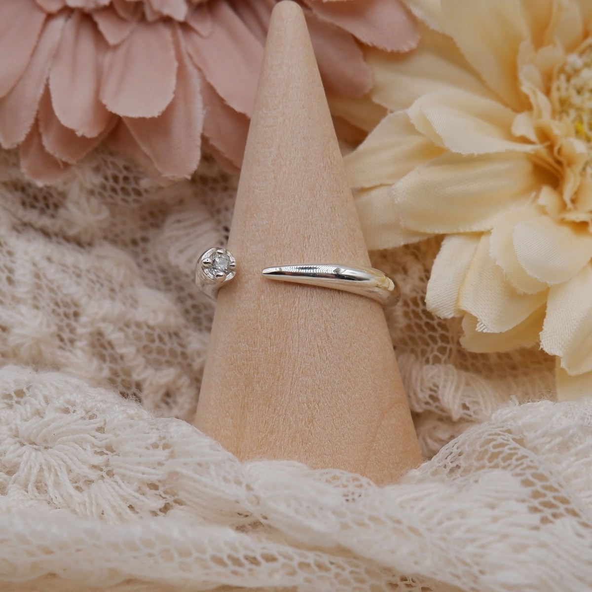 【17号】シルバー925　Gleam Ring